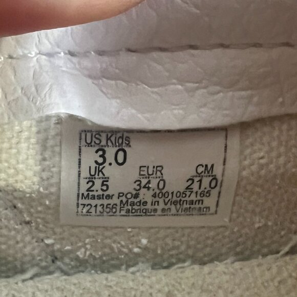 Vans Red/Black Youth Slip On Sneaker, Checkered Accent, Size 3, Canvas, Comfort - Picture 9 of 9